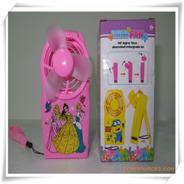 Rechargeable Mini Cartoon Fan for Promotional Gift/Promotion